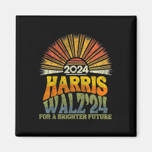 Steun Harris Waltz 2024 Harris Waltz voor een brig Magneet