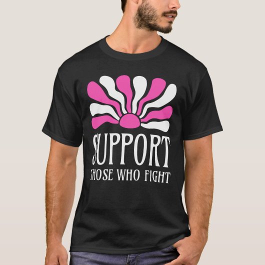 Steun hen die vechten t-shirt (Voorkant)