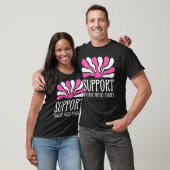 Steun hen die vechten t-shirt (Unisex)