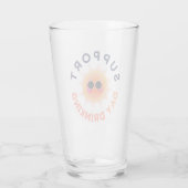 Steun het drinken overdag Funny Sunshine Pintglas Glas (Achterkant)