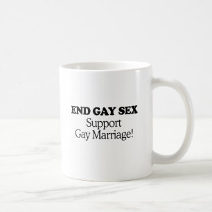 Steun het homohuwelijk koffiemok
