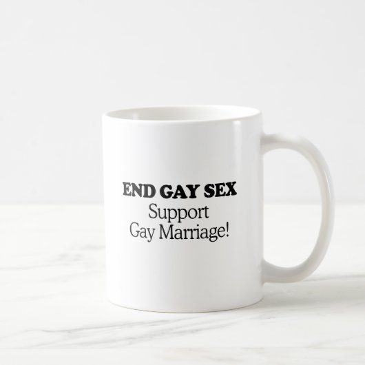 Steun het homohuwelijk koffiemok (Rechts)