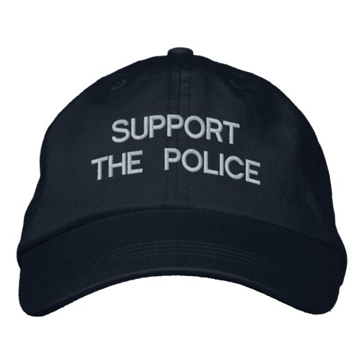 STEUN HET POLITIE Pet door eZaZZleMan.com (Voorkant)