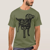 Steun Hond Redding T-shirt (Voorkant)