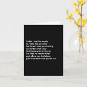 Steun iemand van wie je houdt kaart (Gele Bloem)