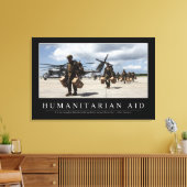 Steun: Inspirerend prijsopgave a Canvas Afdruk (Insitu (Woonkamer))