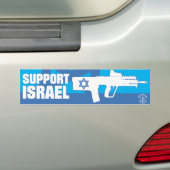 Steun Israël - Gaza Hamas Conflict Bumpersticker (Op auto)