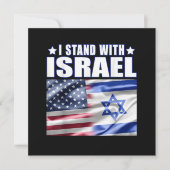 Steun Israël Ik sta achter Israël  (Voorkant)