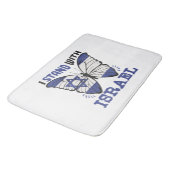 Steun Israël - ik sta achter Israël Badmat (Gekanteld)