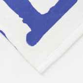 Steun Israël - ik sta achter Israël Fleece Deken (Hoek)