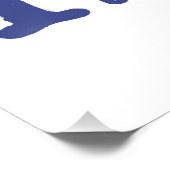 Steun Israël - ik sta achter Israël Foto Afdruk (Hoek)