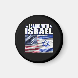 Steun Israël Ik sta achter Israël  Magneet