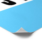 Steun Javier Milei President van Argentinië Ja! Poster (Hoek)