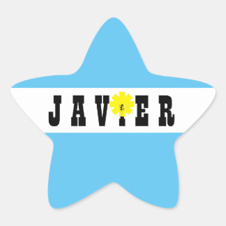 Steun Javier Milei President van Argentinië Ja! Ster Sticker