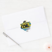 STEUN JE KOOL NIET? RONDE STICKER (Envelop)