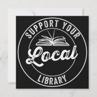 Steun Je Lokale Bibliotheek Magneet Sleutelhanger