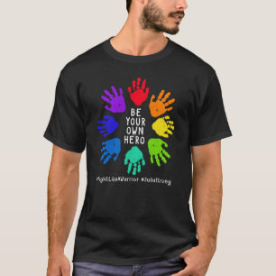 Steun Julia's gevecht! Handafdrukken T-shirt