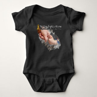 Steun Julia's gevecht!  Papa's Hero Romper
