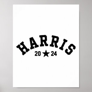 Steun Kamala-Harris Stem 2024 President IM met Poster