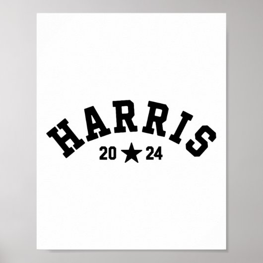 Steun Kamala-Harris Stem 2024 President IM met Poster (Voorkant)