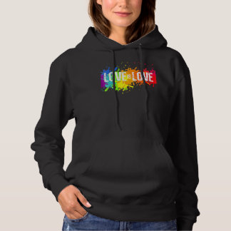 Steun LGB Love is Love LGbt Pride Hoodie