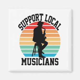 Steun lokale muzikanten voor muziekliefhebbers magneet