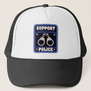 Steun lokale politie trucker pet