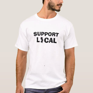 Steun Lokale T-shirt - New Jersey (NJ)