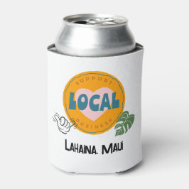 Steun lokale zaken, Lahaina, Maui Blikjeskoeler