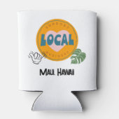 Steun lokale zaken, Maui, Hawaï Blikjeskoeler (Achterkant)