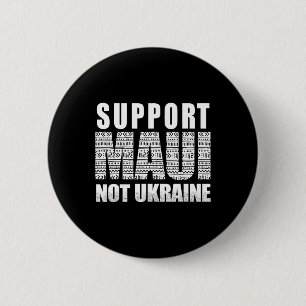 Steun Maui Niet Oekraïne Ronde Button 5,7 Cm