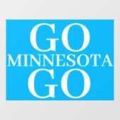 steun Minnesota-vensterclings Raamsticker (Vel)