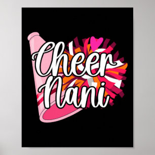 Steun Nani Van Een Cheerleader Nani Cheerleaden Na Poster