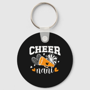 Steun Nani Van Een Cheerleader Nani Trots Cheerlea Sleutelhanger