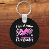 Steun Neef De Cheerleader's Cheerleader Neef Sleutelhanger (Voorkant)