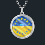Steun Oekraïense Ketting Oekraïens Vlag Hart<br><div class="desc">Steun Oekraïense Kettingen - Vrijheidsvrede - Oekraïense vlag - Hartsolidariteit - Samen sterk - Vrijheidsoverwinning! Je kunt ook Support Ukraine overzetten naar meer dan 1000 Zazzle producten! Formaat wijzigen en verplaatsen of verwijderen en toevoegen van elementen / tekst met aanpassingshulpmiddel! Wij staan achter UKraine! VRIJHEID WINT ALTIJD!</div>