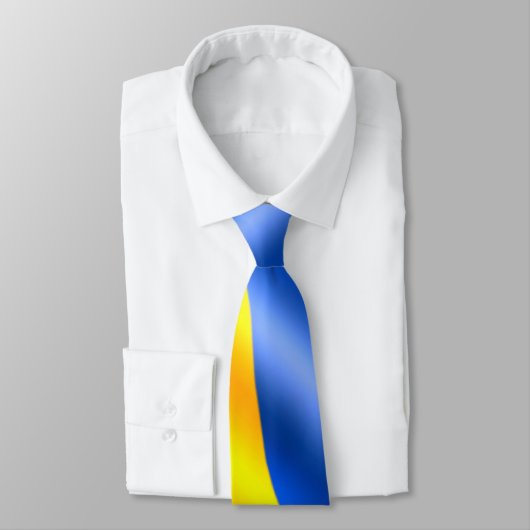 Steun Oekraïense Stropdas Oekraïense vlag - Vrijhe (Gebonden)