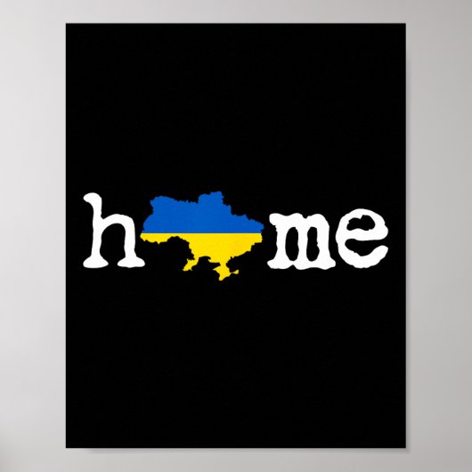 Steun Oekraïne3 Poster (Voorkant)