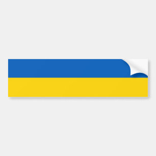 Steun Oekraïne Automagneet Oekraïense Vlag Vrijhei Bumpersticker