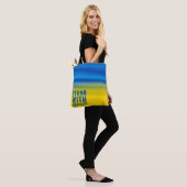 Steun Oekraïne. Boodschappentas Tote Bag (Op model)