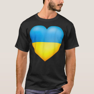 Steun Oekraïne Ik Sta Met Oekraïne Vlag T-shirt