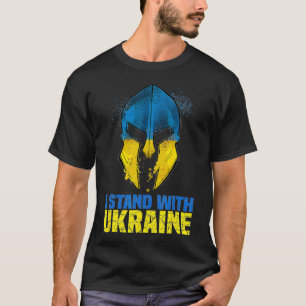 Steun Oekraïne Ik sta voor Oekraïne Spartan Warri T-shirt