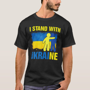 Steun Oekraïne Ik sta voor Oekraïne T-shirt