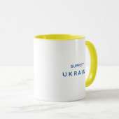 Steun Oekraïne Koffie Mok (Voorkant rechts)