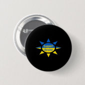 Steun Oekraïne Ronde Button 5,7 Cm (Voorkant /achterkant)