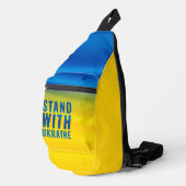 Steun Oekraïne. Schoudertas Sling Bag (Rechterhoek)