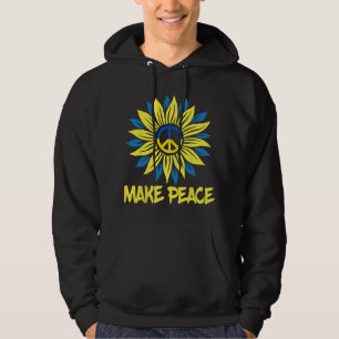 Steun Oekraine Sta met Oekraine Oekraïense Vlag Hoodie
