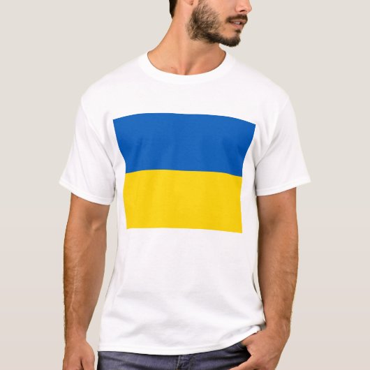 STEUN OEKRAÏNE!   T-SHIRT (Voorkant)