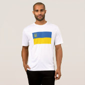 Steun Oekraine T-shirt (Voorkant volledig)
