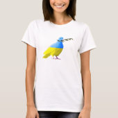 Steun Oekraïne T-shirt Peace Dove - Vrijheid (Voorkant)
